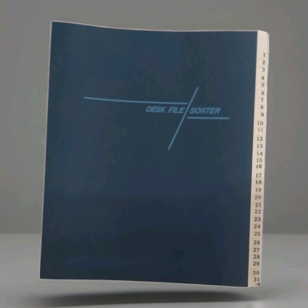 Smead  Daily Desk File & Sorter | 1-31 Folder Binder